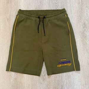 Hugo Boss NBA Lakers Shorts Mens Size Small Green/Yelllow/Purple